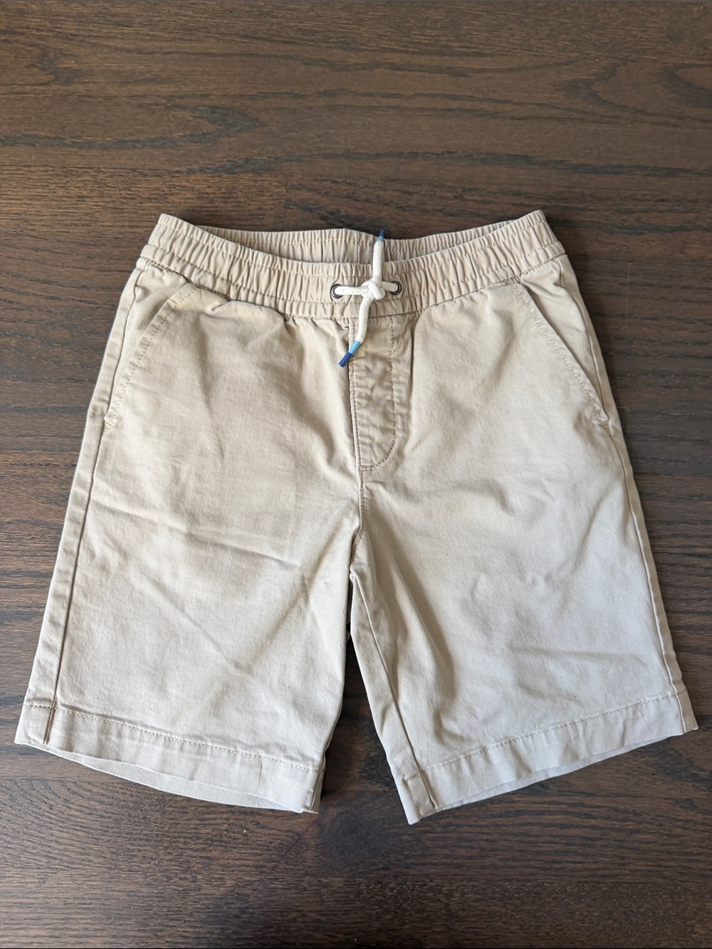 GAP Boy Casual Drawstring Chino Shorts - Khaki